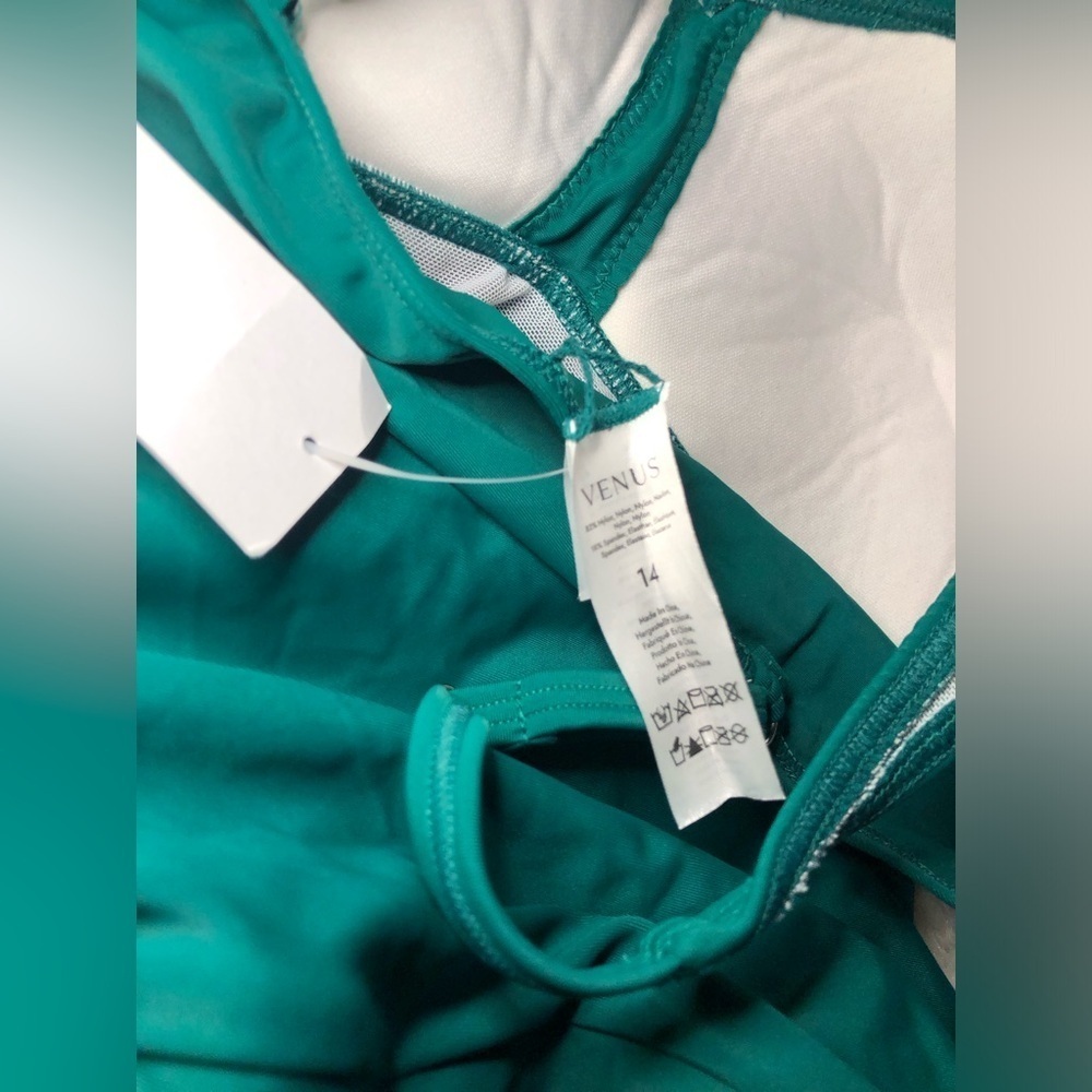 VENUS Dark Green One Piece Swimsuit - Picture 13 of 15